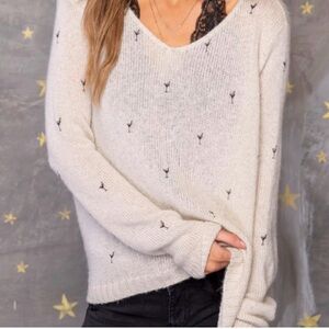✨Wooden Ships Martini Sweater Mohair Wool Blend XS✨
